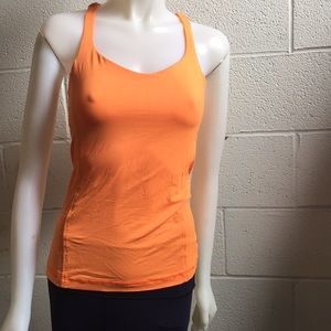 lululemon athletica Tops - Lululemon orange tank, sz 6, 58879 lululemon athletica Tops - Lululemon orange tank, sz 6, 58879